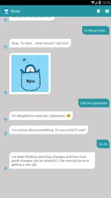 Wysa android App screenshot 9