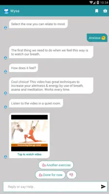 Wysa android App screenshot 6